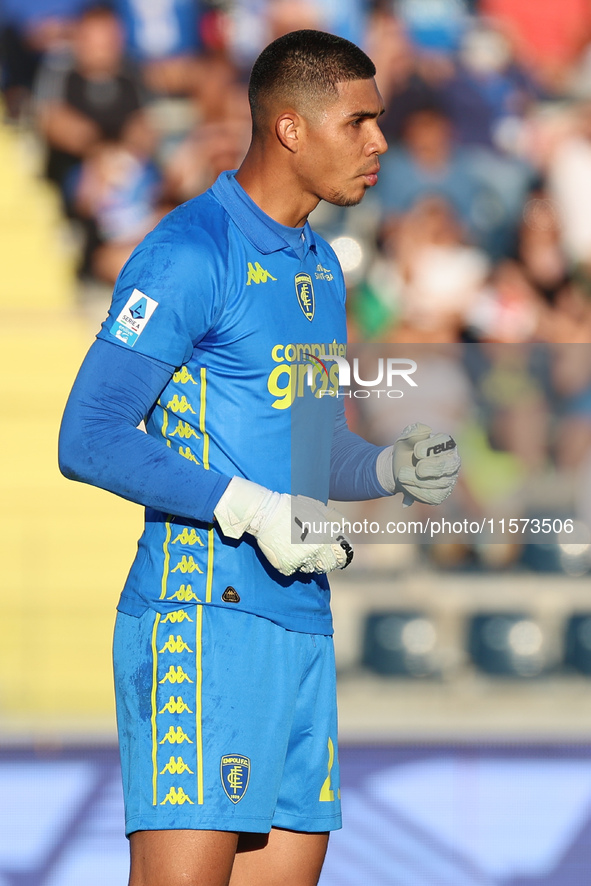 Devis Vasquez of Empoli FC during the Serie A match between Empoli FC and Juventus FC in Empoli, Italy, on September 14, 2024, at the stadiu...