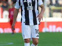 Kenan Yildiz of Juventus FC during the Serie A match between Empoli FC and Juventus FC in Empoli, Italy, on September 14, 2024, at the stadi...