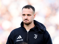 Federico Gatti of Juventus FC looks on during the Serie A Enilive match between Empoli FC and Juventus FC at Stadio Carlo Castellani on Sept...