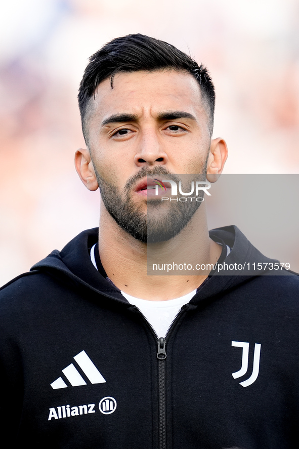 Nicolas Gonzalez of Juventus FC looks on during the Serie A Enilive match between Empoli FC and Juventus FC at Stadio Carlo Castellani on Se...