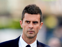 Thiago Motta head coach of Juventus FC looks on during the Serie A Enilive match between Empoli FC and Juventus FC at Stadio Carlo Castellan...