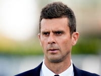 Thiago Motta head coach of Juventus FC looks on during the Serie A Enilive match between Empoli FC and Juventus FC at Stadio Carlo Castellan...