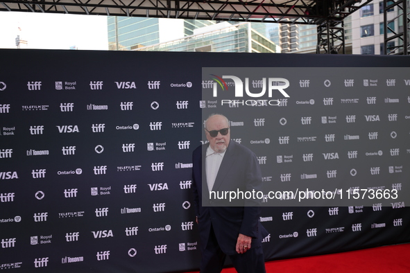 Paul Schrader attends the premiere of ''Oh, Canada'' during the 2024 Toronto International Film Festival at Roy Thomson Hall in Toronto, Ont...