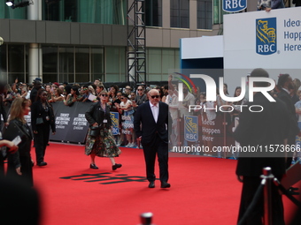 Paul Schrader attends the premiere of ''Oh, Canada'' during the 2024 Toronto International Film Festival at Roy Thomson Hall in Toronto, Ont...