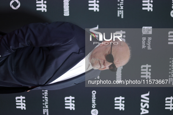 Paul Schrader attends the premiere of ''Oh, Canada'' during the 2024 Toronto International Film Festival at Roy Thomson Hall in Toronto, Ont...