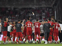 Kaan Ayhan of Turkey  during the UEFA Nations League 2024/25 League B Group B4 match between Turkiye and Iceland at Gursel Aksel Stadium on...