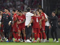 Abdulkerim Bardakci of Turkey  during the UEFA Nations League 2024/25 League B Group B4 match between Turkiye and Iceland at Gursel Aksel St...