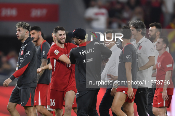 Vincenzo Montella Turkey Head coach  during the UEFA Nations League 2024/25 League B Group B4 match between Turkiye and Iceland at Gursel Ak...