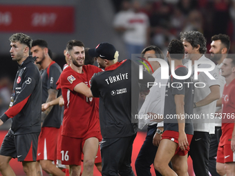 Vincenzo Montella Turkey Head coach  during the UEFA Nations League 2024/25 League B Group B4 match between Turkiye and Iceland at Gursel Ak...