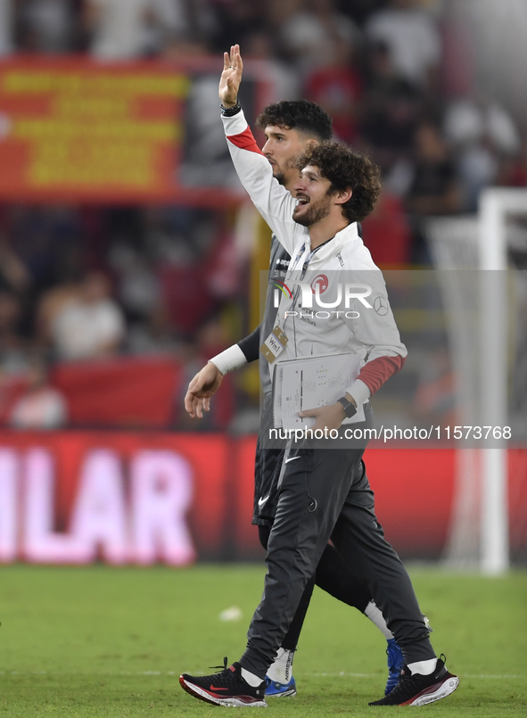 Turkey second coach  during the UEFA Nations League 2024/25 League B Group B4 match between Turkiye and Iceland at Gursel Aksel Stadium on S...