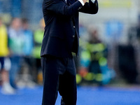 Thiago Motta head coach of Juventus FC gestures during the Serie A Enilive match between Empoli FC and Juventus FC at Stadio Carlo Castellan...