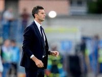 Thiago Motta head coach of Juventus FC looks on during the Serie A Enilive match between Empoli FC and Juventus FC at Stadio Carlo Castellan...