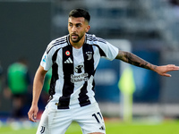 Nicolas Gonzalez of Juventus FC gestures during the Serie A Enilive match between Empoli FC and Juventus FC at Stadio Carlo Castellani on Se...