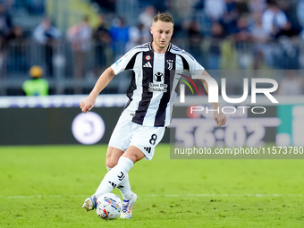 Teun Koopmeiners of Juventus FC in action during the Serie A Enilive match between Empoli FC and Juventus FC at Stadio Carlo Castellani on S...