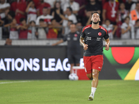 Hakan Calhanoglu of Turkey  during the UEFA Nations League 2024/25 League B Group B4 match between Turkiye and Iceland at Gursel Aksel Stadi...