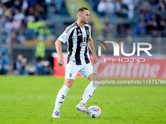 Teun Koopmeiners of Juventus FC during the Serie A Enilive match between Empoli FC and Juventus FC at Stadio Carlo Castellani on September 1...