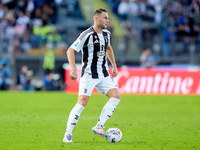 Teun Koopmeiners of Juventus FC during the Serie A Enilive match between Empoli FC and Juventus FC at Stadio Carlo Castellani on September 1...