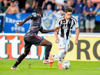 Kenan Yıldız of Juventus FC during the Serie A Enilive match between Empoli FC and Juventus FC at Stadio Carlo Castellani on September 14, 2...