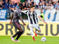 Kenan Yıldız of Juventus FC during the Serie A Enilive match between Empoli FC and Juventus FC at Stadio Carlo Castellani on September 14, 2...