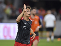 Arda Guler of Turkey    during the UEFA Nations League 2024/25 League B Group B4 match between Turkiye and Iceland at Gursel Aksel Stadium o...