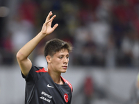 Arda Guler of Turkey    during the UEFA Nations League 2024/25 League B Group B4 match between Turkiye and Iceland at Gursel Aksel Stadium o...