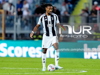 Khephren Thuram of Juventus FC during the Serie A Enilive match between Empoli FC and Juventus FC at Stadio Carlo Castellani on September 14...