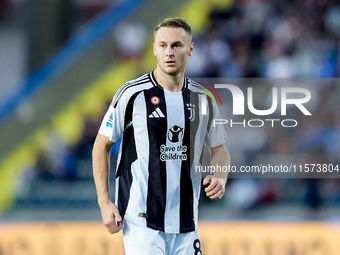 Teun Koopmeiners of Juventus FC during the Serie A Enilive match between Empoli FC and Juventus FC at Stadio Carlo Castellani on September 1...