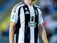 Teun Koopmeiners of Juventus FC looks on during the Serie A Enilive match between Empoli FC and Juventus FC at Stadio Carlo Castellani on Se...