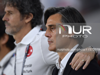 Vincenzo Montella Turkey head coach  during the UEFA Nations League 2024/25 League B Group B4 match between Turkiye and Iceland at Gursel Ak...