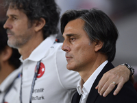 Vincenzo Montella Turkey head coach  during the UEFA Nations League 2024/25 League B Group B4 match between Turkiye and Iceland at Gursel Ak...