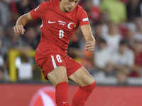  Arda Guler of Turkey  during the UEFA Nations League 2024/25 League B Group B4 match between Turkiye and Iceland at Gursel Aksel Stadium on...