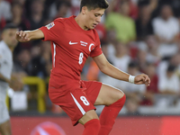  Arda Guler of Turkey  during the UEFA Nations League 2024/25 League B Group B4 match between Turkiye and Iceland at Gursel Aksel Stadium on...