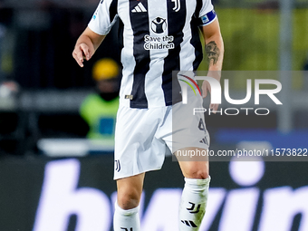 Federico Gatti of Juventus FC during the Serie A Enilive match between Empoli FC and Juventus FC at Stadio Carlo Castellani on September 14,...