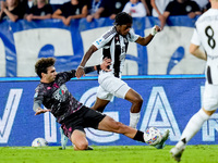 Samuel Mbangula of Juventus FC during the Serie A Enilive match between Empoli FC and Juventus FC at Stadio Carlo Castellani on September 14...