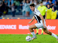 Andrea Cambiaso of Juventus FC during the Serie A Enilive match between Empoli FC and Juventus FC at Stadio Carlo Castellani on September 14...