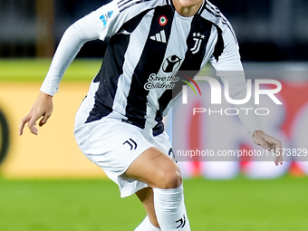 Nicolo' Fagioli of Juventus FC during the Serie A Enilive match between Empoli FC and Juventus FC at Stadio Carlo Castellani on September 14...