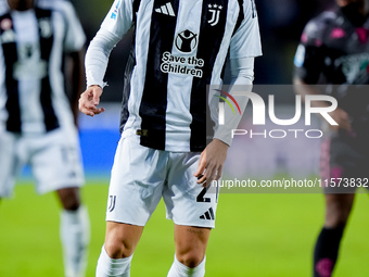 Nicolo' Fagioli of Juventus FC during the Serie A Enilive match between Empoli FC and Juventus FC at Stadio Carlo Castellani on September 14...