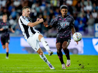 Teun Koopmeiners of Juventus FC during the Serie A Enilive match between Empoli FC and Juventus FC at Stadio Carlo Castellani on September 1...