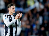 Nicolo' Fagioli of Juventus FC gestures during the Serie A Enilive match between Empoli FC and Juventus FC at Stadio Carlo Castellani on Sep...