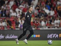 Mert Gunok of Turkey  during the UEFA Nations League 2024/25 League B Group B4 match between Turkiye and Iceland at Gursel Aksel Stadium on...