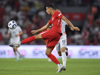 Mert Muldur of Turkey  during the UEFA Nations League 2024/25 League B Group B4 match between Turkiye and Iceland at Gursel Aksel Stadium on...