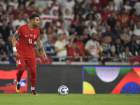  Abdulkerim Bardakci of Turkey  during the UEFA Nations League 2024/25 League B Group B4 match between Turkiye and Iceland at Gursel Aksel S...