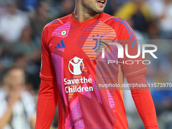 Mattia Perin of Juventus FC during the Serie A match between Empoli FC and Juventus FC in Empoli, Italy, on September 14, 2024, at the stadi...