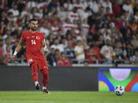  Abdulkerim Bardakci of Turkey  during the UEFA Nations League 2024/25 League B Group B4 match between Turkiye and Iceland at Gursel Aksel S...