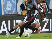 Emmanuel Gyasi of Empoli FC controls the ball during the Serie A match between Empoli FC and Juventus FC in Empoli, Italy, on September 14,...