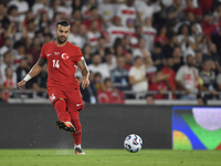  Abdulkerim Bardakci of Turkey  during the UEFA Nations League 2024/25 League B Group B4 match between Turkiye and Iceland at Gursel Aksel S...