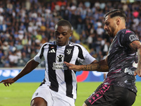 Pierre Kalulu of Juventus FC controls the ball during the Serie A match between Empoli FC and Juventus FC in Empoli, Italy, on September 14,...