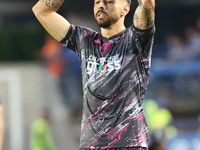 Giuseppe Pezzella of Empoli FC during the Serie A match between Empoli FC and Juventus FC in Empoli, Italy, on September 14, 2024, at the st...