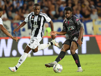 Emmanuel Ekong of Empoli FC controls the ball during the Serie A match between Empoli FC and Juventus FC in Empoli, Italy, on September 14,...