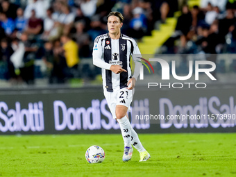 Nicolo' Fagioli of Juventus FC during the Serie A Enilive match between Empoli FC and Juventus FC at Stadio Carlo Castellani on September 14...